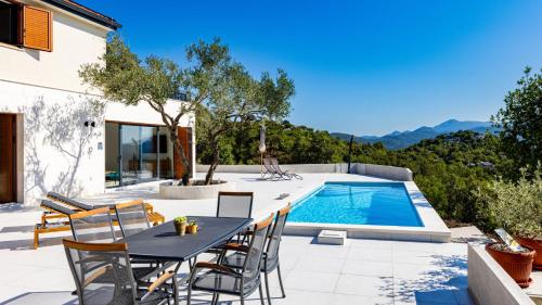 Swimming pool, Villa Teuta by Villas Guide in Bacina