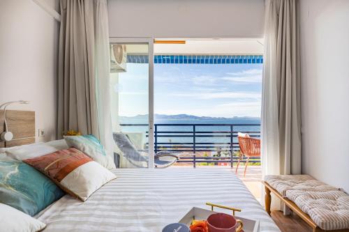 The Manga Beach Sea View Studio Sandy Beach Crystal clear water & 5G Fiber WiFi