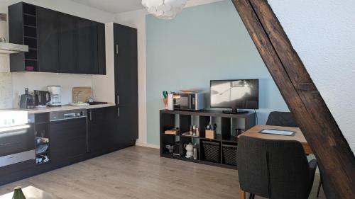 virtuve, Rheinsteig-Ferienwohnungen 5 Apartments in Kaub