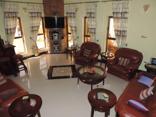 sala de TV, Asimba Guest House in Mekelle