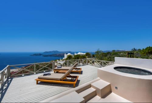 A környék, Santo Blue Santorini Caldera View Luxury Houses in Megalochori