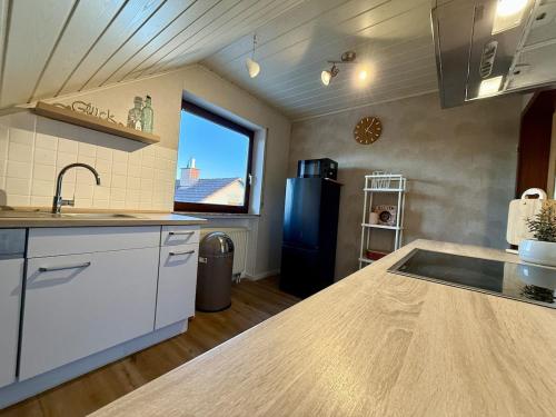 köök, Ferienwohnung Wildblume in Berkatal