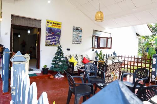 ห้องอาหาร, Happy Morning Bliss Guest House in เมอริสสา