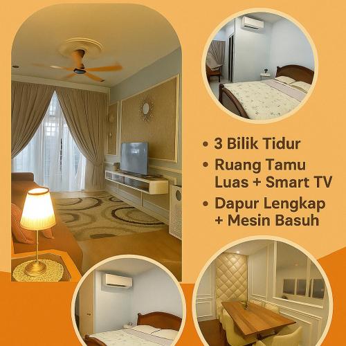 Roma Guesthouse Terrace With 3 Bedroom & Airconditioning – khách sạn tại Kota Kemuning