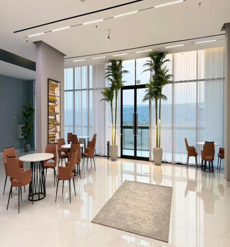 Lobby, Luxury Apartment with Pool Gym & Free Parking at Equiti Gates Jebel Ali near LEGOLAND Dubai