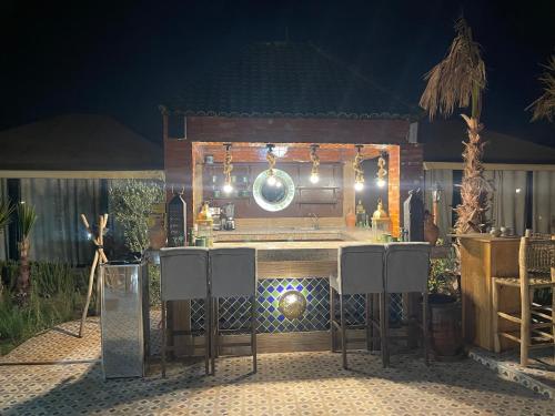 Krogs/atpūtas telpa, Agafay Ecolodge in Ahmed Salem