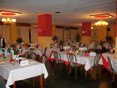 ห้องอาหาร, Hotel Mulhacen in กัวดิกซ์