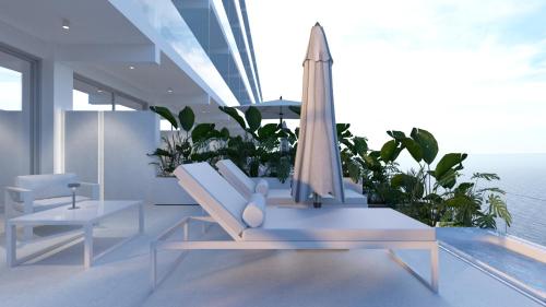 Balkon/Terrasse, Kos Aktis Art Hotel in Kos