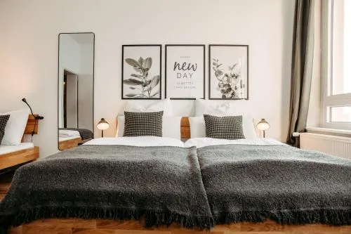 StaySimplyHaven - Modernes City-Apartment, King-Size Bett, 55'' Smart-TV, Self Check-In in Braunschweig, Deutschland