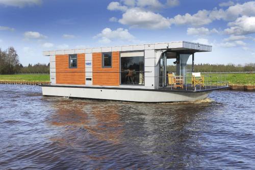 外部景觀, Hausboot und Zimmervermietung Boot & Bike Hansestadt Anklam in 安克拉姆
