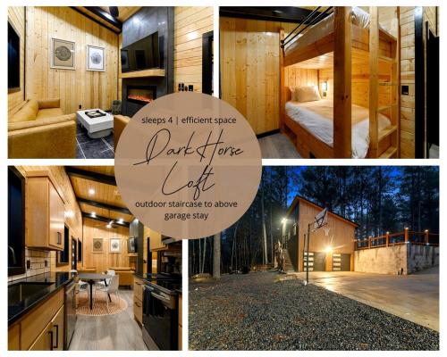 Garage Loft • King + Bunks • Budget Friendly near Beavers Bend National Park