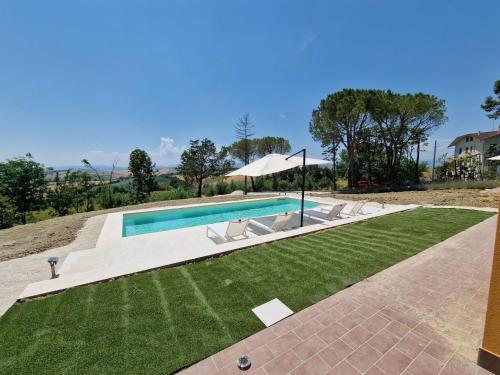 Apartment Haus mit Terrasse mit Aussicht und Gemeinschaftspool by Interhome in Belvedere Ostrense