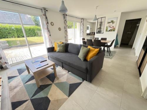 Le Belaven, Neuf, Cosy, Terrasse, jardin, Kerfany Plage, 1 à 6 pers - Location saisonnière - Moëlan-sur-Mer
