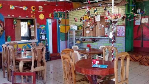 Restorāns, Hostel María Ometepe (Hostel Maria Ometepe) in Santa Cruz