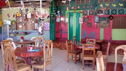 Restorāns, Hostel María Ometepe (Hostel Maria Ometepe) in Santa Cruz