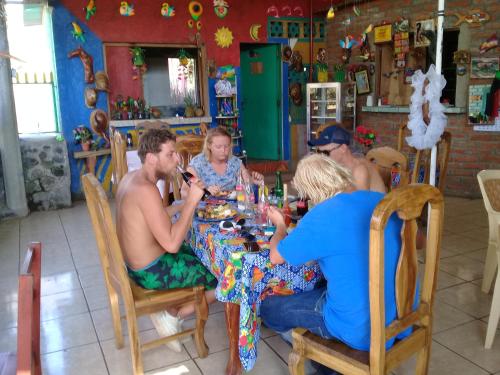 Restorāns, Hostel María Ometepe (Hostel Maria Ometepe) in Santa Cruz