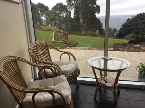 Skyescape on Northshore Queen Bedroom in Boat Harbour