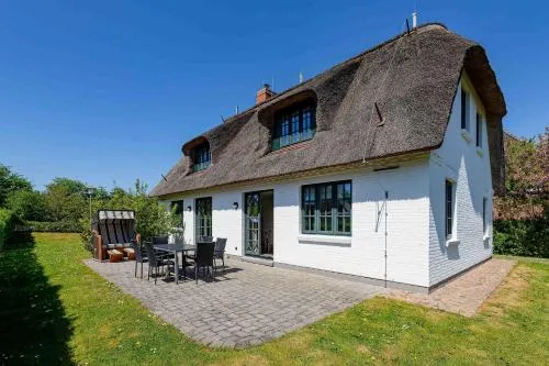 Reet und Meer in Wyk auf Föhr, Deutschland