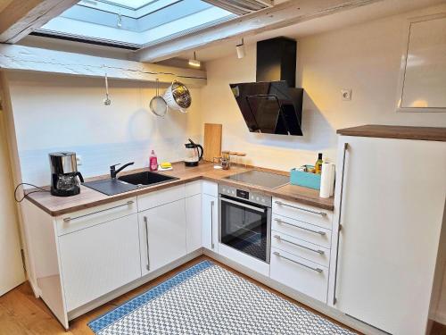Über den Dächern Wismars - ABC616 in Wismar, Deutschland