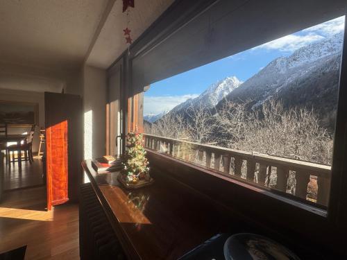 Kilátás, Chalet Il Pruno del Rosa in Macugnaga