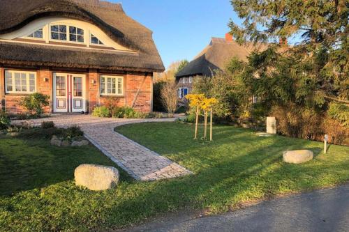 Das Reet in Middelhagen, Deutschland