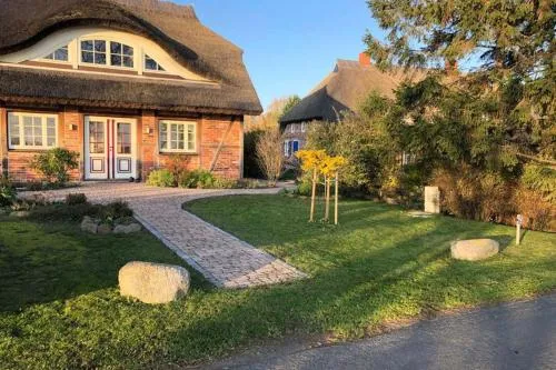 Das Reet in Middelhagen, Deutschland