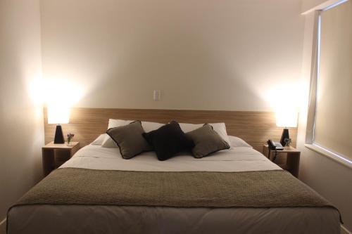 Bed, Hotel Umawue in Concepcion