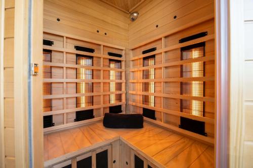 ساونا, Wellness & Activity House 300 m from the North Sea in Hvide Sande