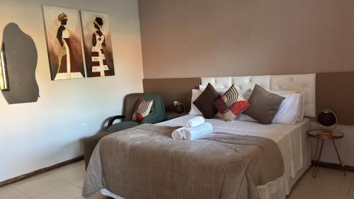 1 double bed