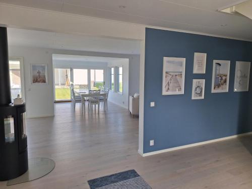 Hamptons Style Hus med havsutsikt i Olofsbo in Murarelyckan