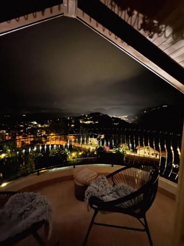 Erkély/terasz, Sport Hotel Panorama- SPA Resort in Fai Della Paganella