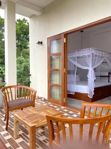 バルコニー/テラス, Tangalle Bay Beach Villa in タンガラ