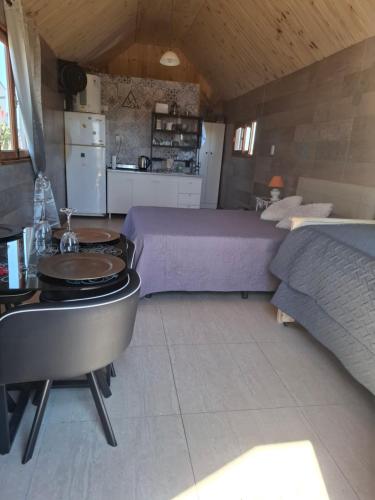 1 double bed, 2 sofa beds