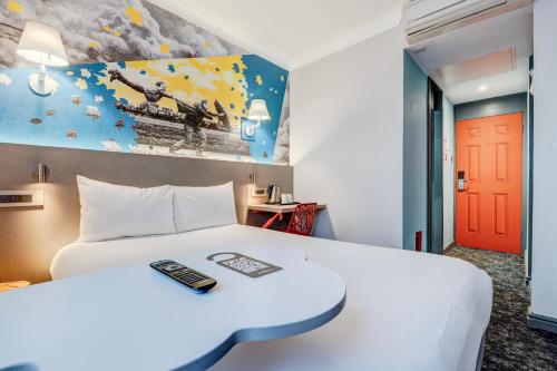 1 double bed