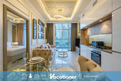 Vacationer Holiday Homes I Beautiful 1 Bed l Close to Marina Promenade, Дубай