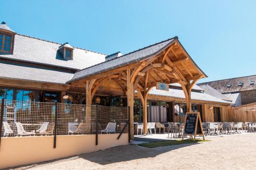 外部景觀, Mobile Homes by KelAir at Camping Domaine des Ormes in 多勒德布列塔尼