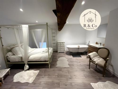 Gîte romantique dans maison vigneronne - Location saisonnière - Châtel-Guyon