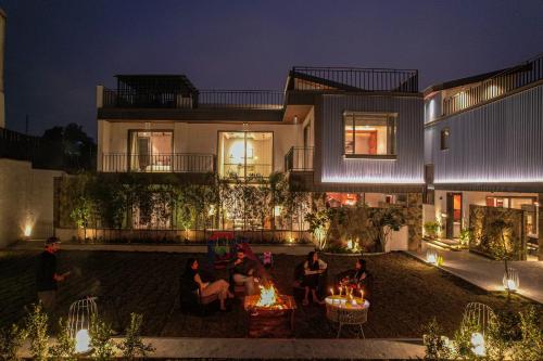 SaffronStays Boudhi Tree Villas – khách sạn tại Chauda Bigha