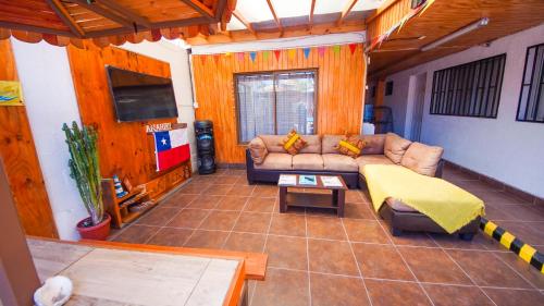 شرفة/ تراس, Anariki Hostal&Turismo in Caldera