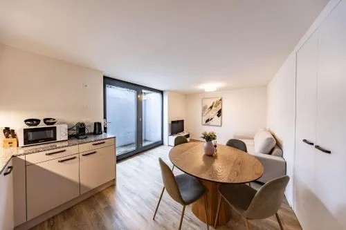 The R Apartment Roggen, new, Parking, washing machine in Kestenholz, Schweiz