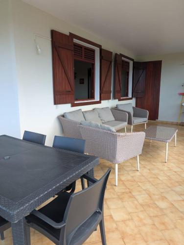 Balcony/terrace, Location Hibiscus in Pointe-Noire