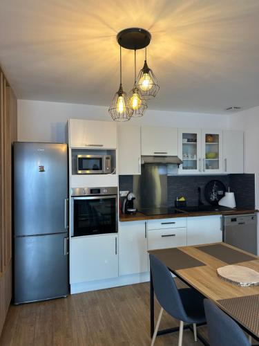 virtuve, Appartement T2 calme et paisible Vescovato in Venzolasca