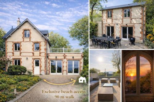 Maison de famille chaleureuse et élégante gîte à louer Hennequeville