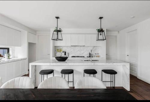 Kitchen, Luxury Four Bedroom Family Retreat in Camberwell Melbourne in Camberwell