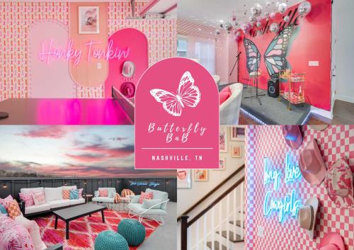 Butterfly BNB~Modern Luxury~Giant Rooftop~9Min DT in Nashville, USA