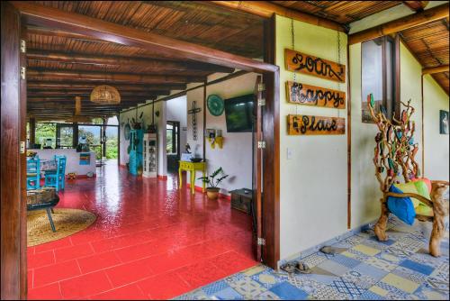Viesnīcas āriene, Ecolodge de Bambú en el Bosque Nublado ShantihOMe (Ecolodge de Bambu en el Bosque Nublado ShantihOMe) in San Miguel de Los Bancos