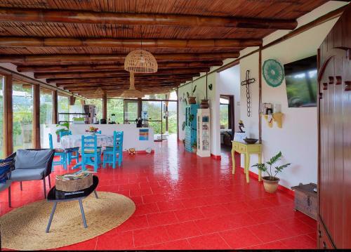 Viesnīcas āriene, Ecolodge de Bambú en el Bosque Nublado ShantihOMe (Ecolodge de Bambu en el Bosque Nublado ShantihOMe) in San Miguel de Los Bancos
