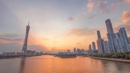 外部景觀, 萊福仕行政公寓-廣州國際金融城科韻路地鐵站店 (Raffles Executive Apartment) in 天河區