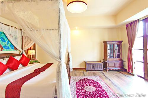 ห้องสวีทแบบ 1 ห้องนอนพร้อมอ่างสปา (One-Bedroom Suite with Spa Bath)