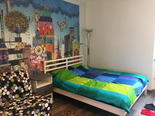  BPM-Colourful Apartment at National Museum in Budapest